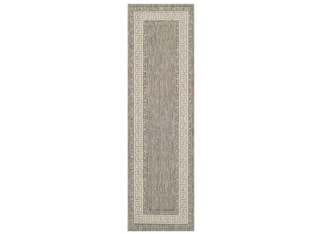 Flatweave Runner G/Key Grey 60x180Cm