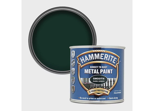 Hammerite  Smooth Dark Green 250ML