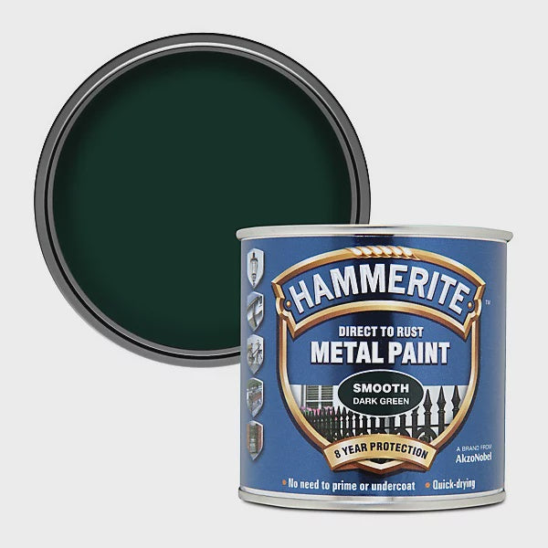 Hammerite  Smooth Dark Green 250ML