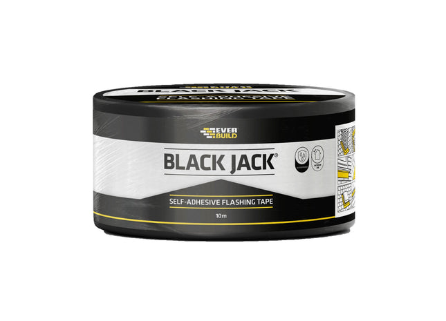 EVERBUILD BLACK JACK SELF ADHESIVE FLASHING TRADE Roll 225 mm x 10 m