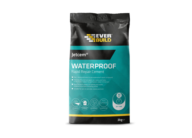 Everbuild Jetcem waterproof 3kg