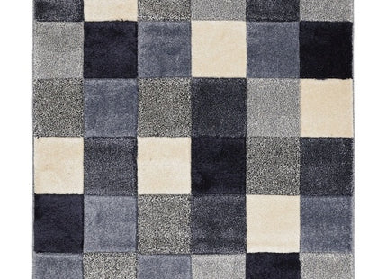 Newport Blocks Navy Rug 80x150cm