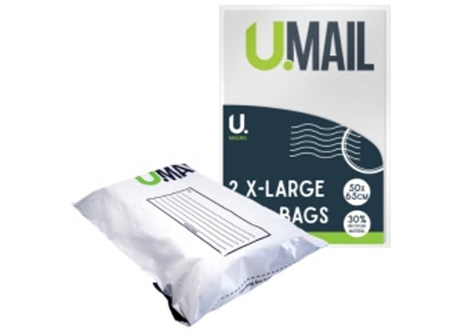 Mail Bags X-Large 50x65cm 2pk
