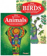 Animals & Birds Advanced Colouring Book