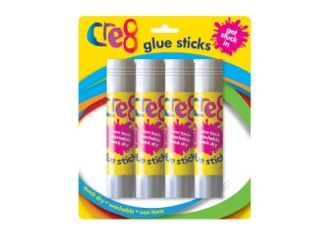 Glue Sticks 10g 4pk