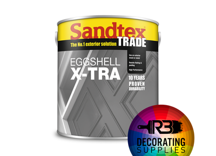 Sandtex Eggshell X-Tra Tinted 2.5L "Crystal Base"