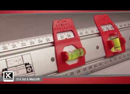 Kapro 314 Set & Match Ruler 60cm Kapro - RockBottom Northampton