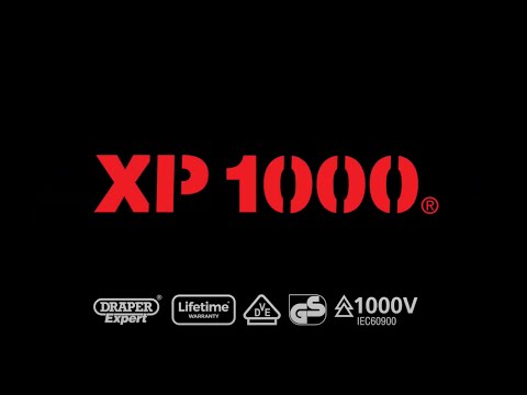 Draper XP1000 VDE Pliers Set (3 Piece) 94639 Draper - Town Tools