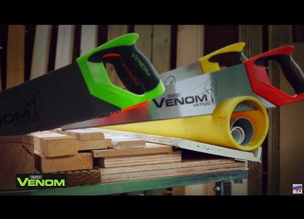 Draper Venom Second Fix Double Ground Handsaw, 500mm, 11tpi/12ppi Draper - Town Tools