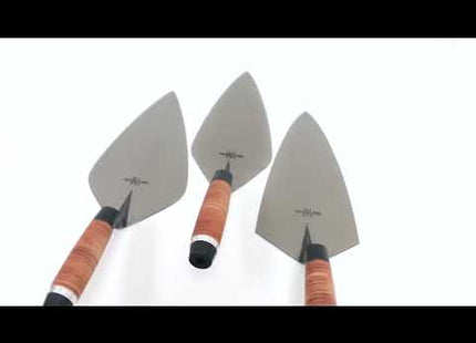 Marshalltown 19L Philadelphia Pattern Brick Trowel Leather Handle 11in Marshalltown - RockBottom Northampton
