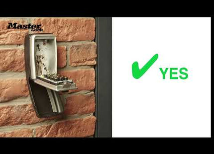 Master Lock 5423E Push Button Select Access® Key Safe Master Lock - RockBottom Northampton