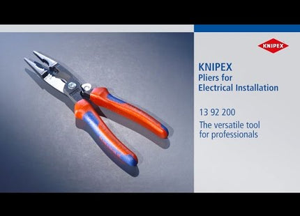 Draper Knipex 13 92 200SB Electricians Universal Installation Pliers 24376 Draper - Town Tools