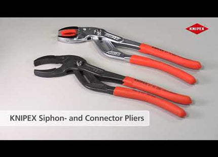 Knipex Plastic Pipe Grip Pliers Black 250mm Knipex - RockBottom Northampton