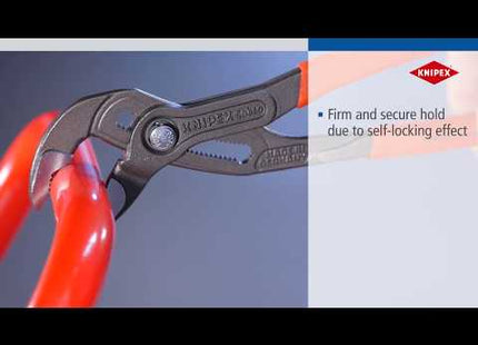 Draper Knipex Cobra 87 05 250SB Chrome Plated Waterpump Pliers, 250mm Draper - Town Tools