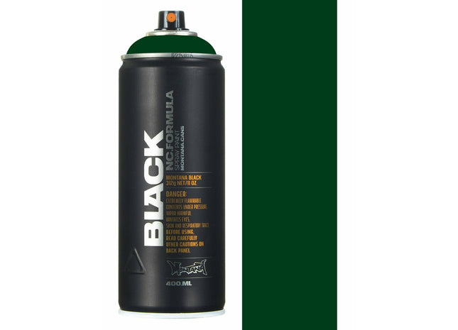 Montana Black 400ML BLK-6070 Tag Green