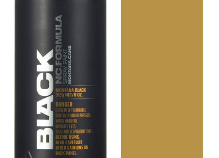 Montana Black Spray Paint 400ml - Sand BLK8010