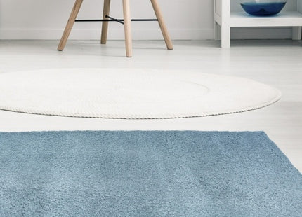 Snug Plain Rug Denim 80x150cm