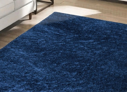 Snug Plain Rug 120x170cm Navy