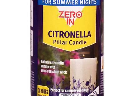 Citronella Pillar Candle