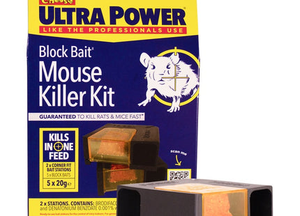 Block Bait Mouse Killer Kit