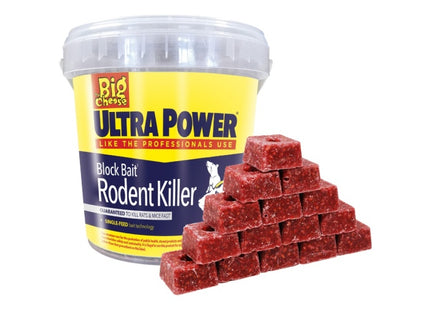 The Big Cheese - Ultra Power Block Bait Rodent Killer