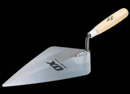 OX Trade Brick Trowel London - Wooden Handle - 280mm / 11in