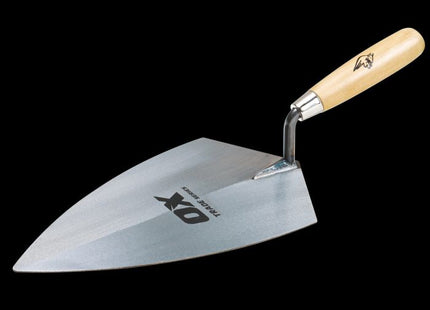 OX Trade Brick Trowel Philadelphia - Wooden Handle -  280mm / 11in