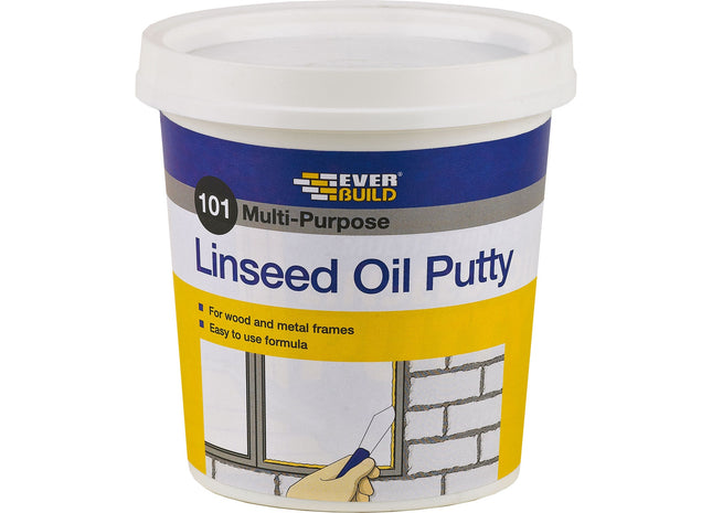 Everbuild Linseed Oil Putty 500g
