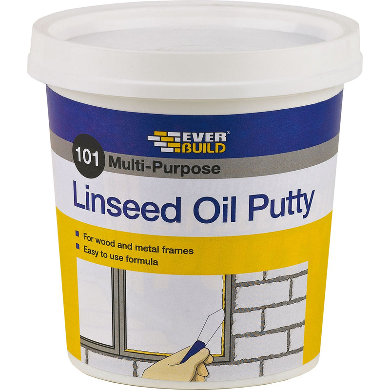 Everbuild Linseed Oil Putty 500g