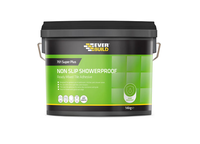 EVERBUILD® 701 Non Slip Tile Adhesive 14KG
