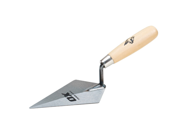 OX T017915 Trade Pointing Trowel Wooden Handle 6" 152mm