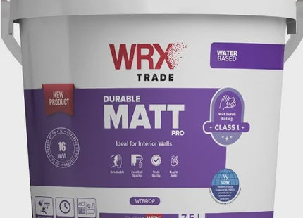 WRX Trade Durable Matt Pro 7.5L "White"