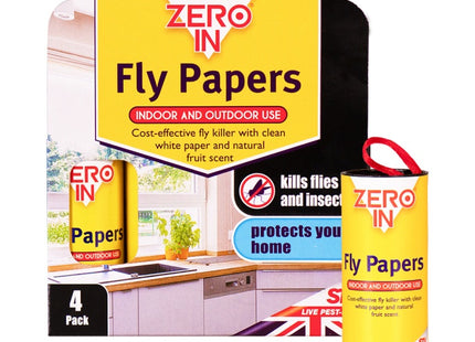 Fly Papers 4Pk