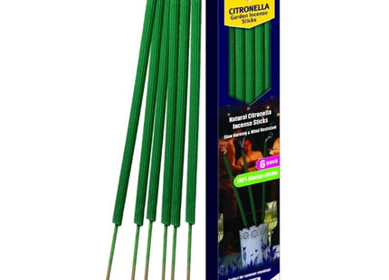 Citronella Garden Incense Sticks 6 Pack