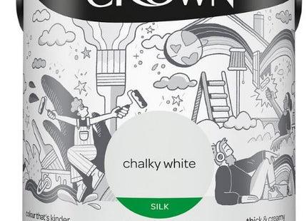 Crown 2.5 Chalky White Silk
