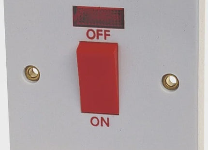 45A Double Pole Switch