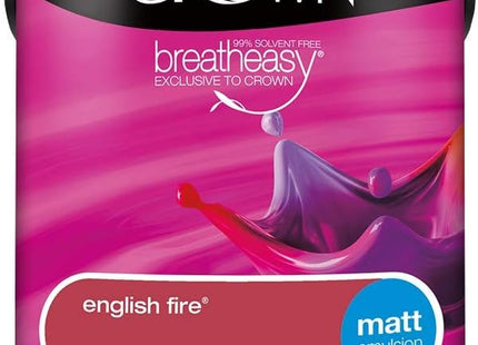 Crown Paint 2.5 English Fire