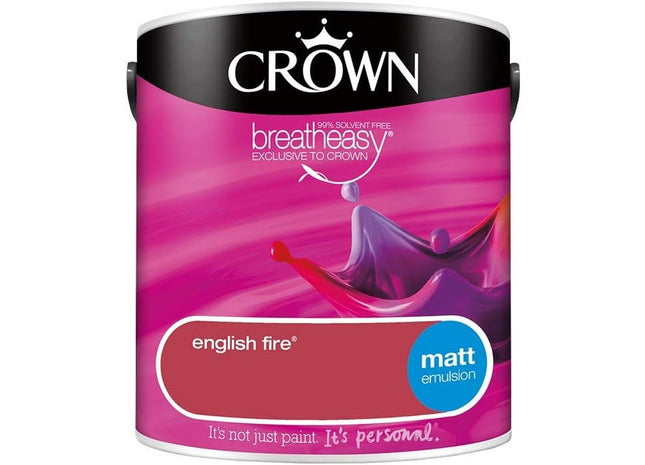 Crown Paint 2.5 English Fire