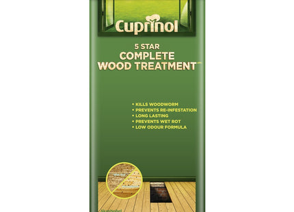 Reduced Cuprinol 5Star Complete Woodtreatment 5L