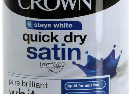 Crown Quick Dry Satin Pbw 750Ml
