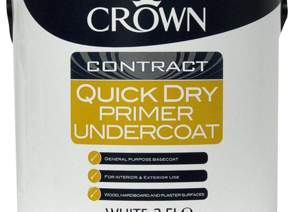 Crown Quick Dry Primer Undercoat 2.5L