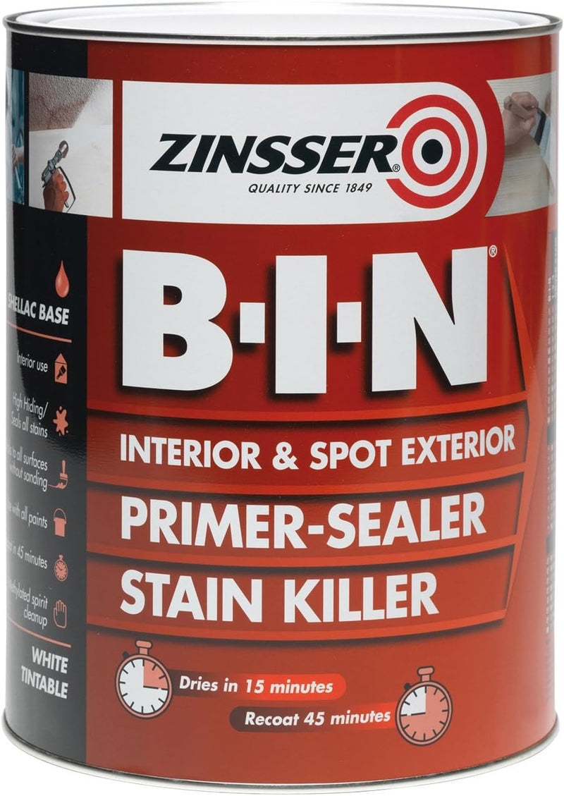 B-I-N Primerand Sealer Stain Killer 2.5L