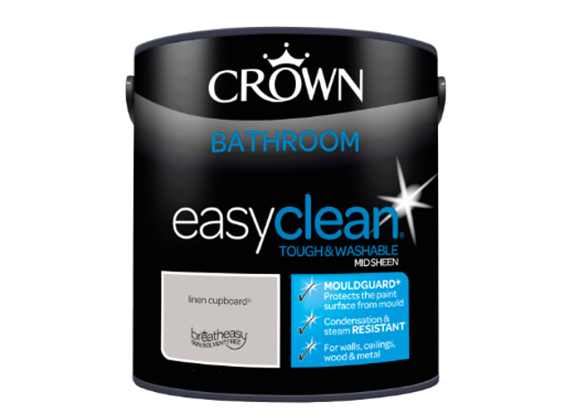 Crown Bathroom Easyclean Linen Cupboard 2.5L