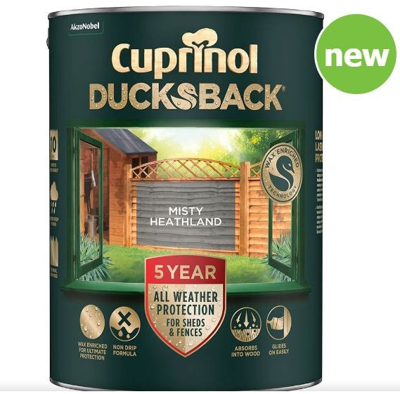 Cuprinol Ducksback Misty Heathland 5L
