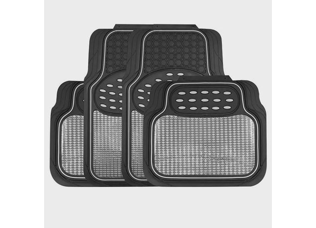 Revalation Car Mat Set Silver