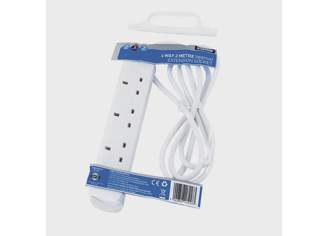 4Way 2M Extension Lead
