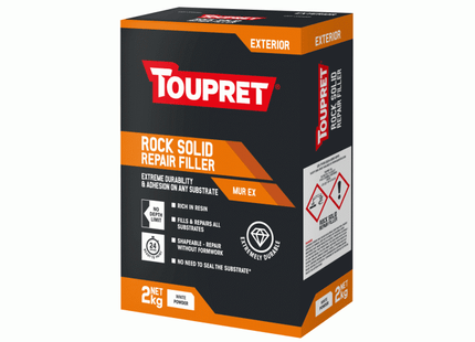 Toupret Rock Solid Repair Filler 2Kg