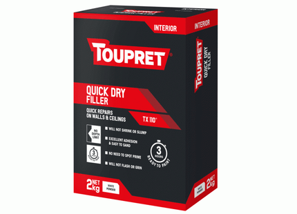 Toupret Quick Dry Filler 2Kg