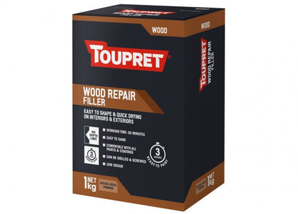 Toupret Wood Repair Filler 1Kg