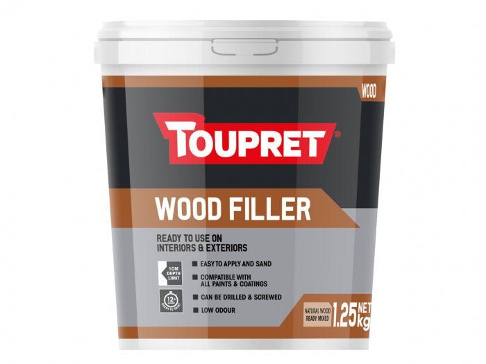 Toupret Wood Filler Ready To Use 1.25Kg
